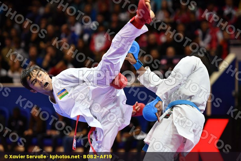 Malaysia Male kumite -60 kg Saymatov Sadriddin Selvarajoo Senthi