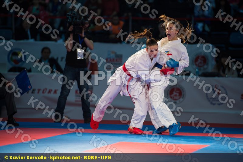 -50 kg Austria finals France kumite Plank Bettina Recchia Alexan