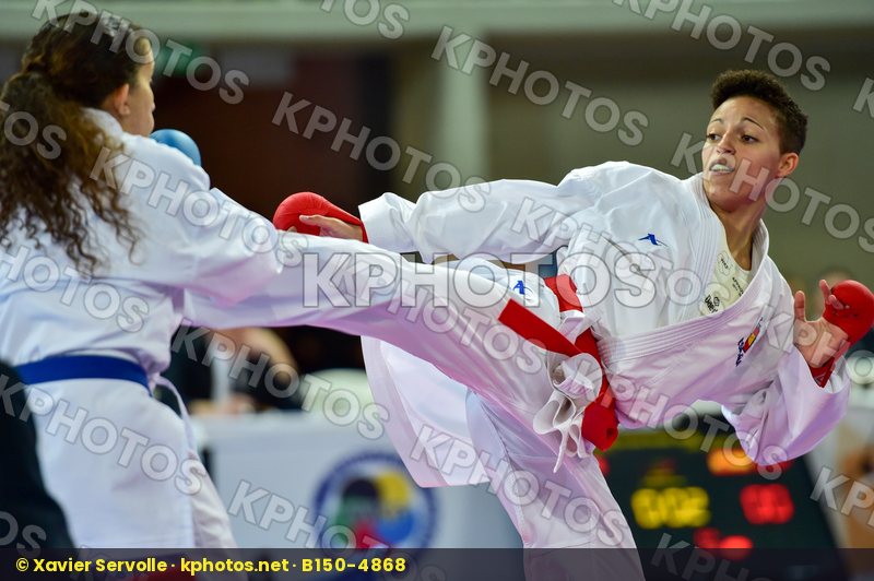 -50 Kg Bouderbane Sophia Female France Kumite Morales Ozuna Gema