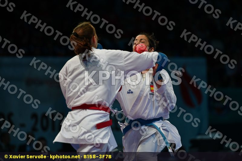 Cvrkota Sanja Female kumite -68 kg Serbia Spain Vizcaino gonzale