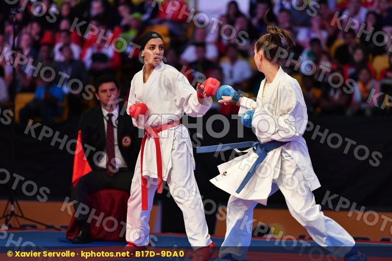 Chalaki Fatemeh Female kumite -55 kg Finashkina Valeria Iran Rus