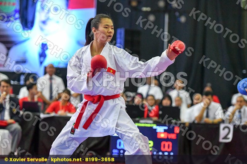 Japan Moriguchi Ayami Nguyen Thi Ngoan U21 Kumite Female -61 Kg