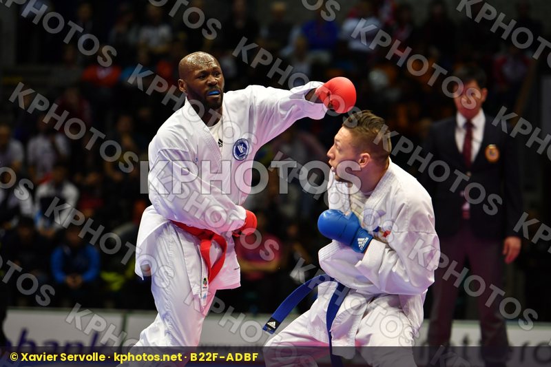 Brown Alton England France Male kumite -75 kg Seguy Corentin