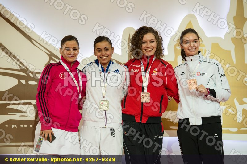 -55 kg female Ferrer Garcia Cristina France kumite Luxembourg po
