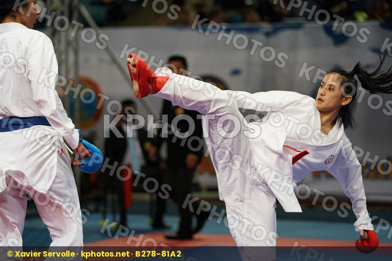 Chinese Taipei Female team kumite Iran  islamic republic of