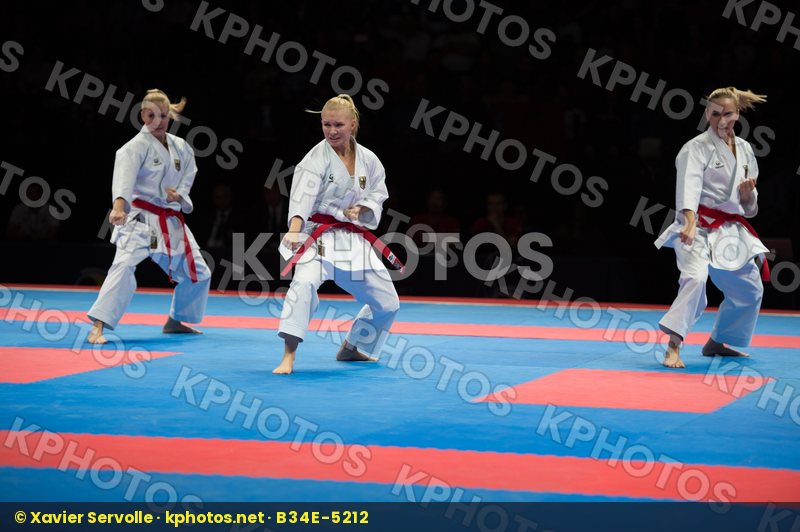 Category Country1 Country2 female team kata final france Germany
