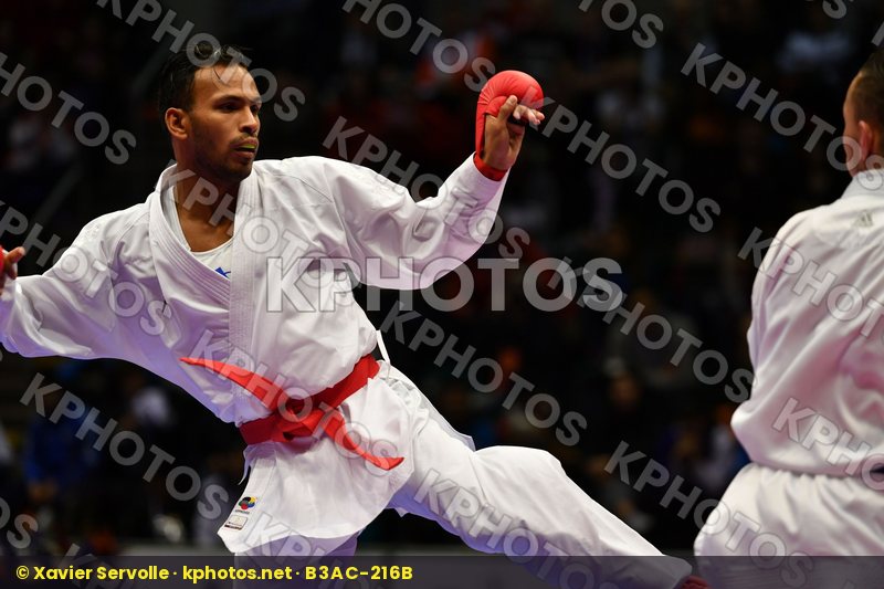 Dacosta Steven France Madera Andres Male kumite -67 kg Venezuela