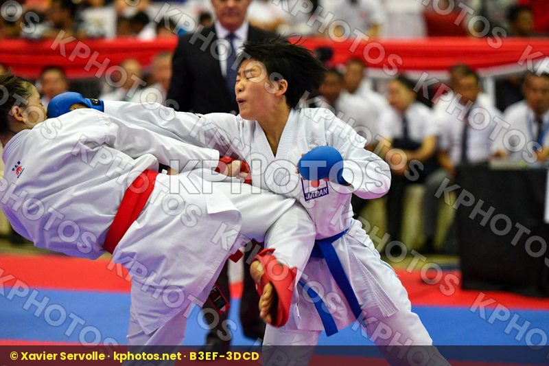 Cadet Kumite Female -54 Kg Fujita Ruri Japan Nguyen Anh Nguyet V