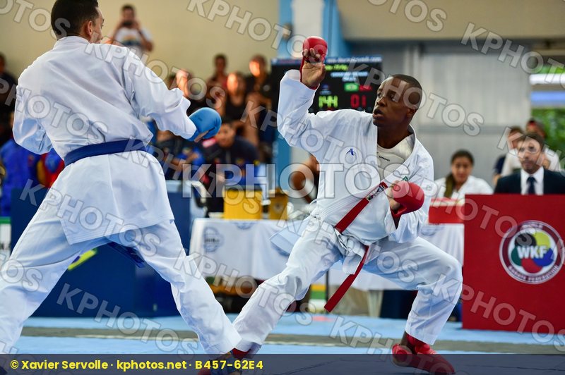 -75 Kg Brazil final kumite Male Nicastro Ochoa Alexander Rafael