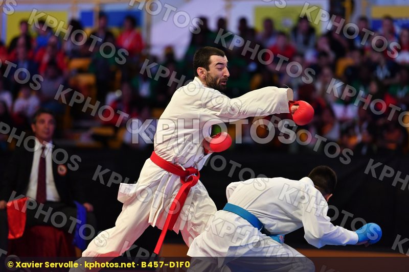Georgia Male kumite -60 kg Samdan Eray Tkebuchava David Turkey