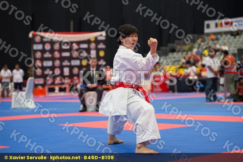 female Japan Junior Kata Ugai Mizuki