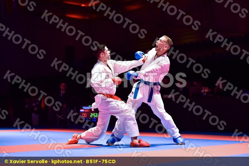 -60 kg Belgium Berens Geoffrey Dasoul Michael final kumite Nethe