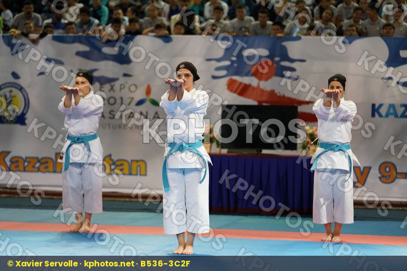 Female Team kata Iran  islamic republic of