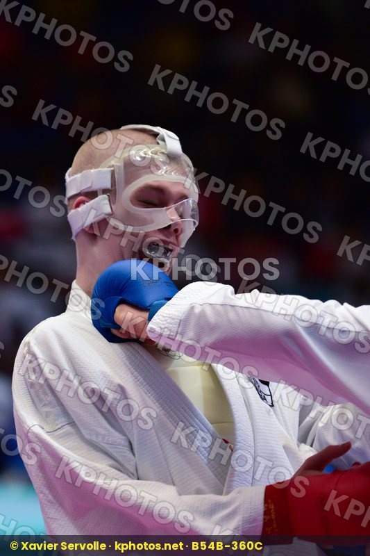 -63kg cadet Estonia france kumite male Rouret Damien Toelpt Erko
