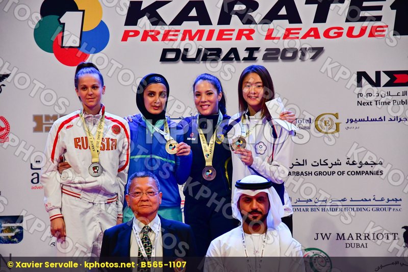 Chalaki Fatemeh Chinese taipei Ctkf Club Female kumite -55 kg Fi