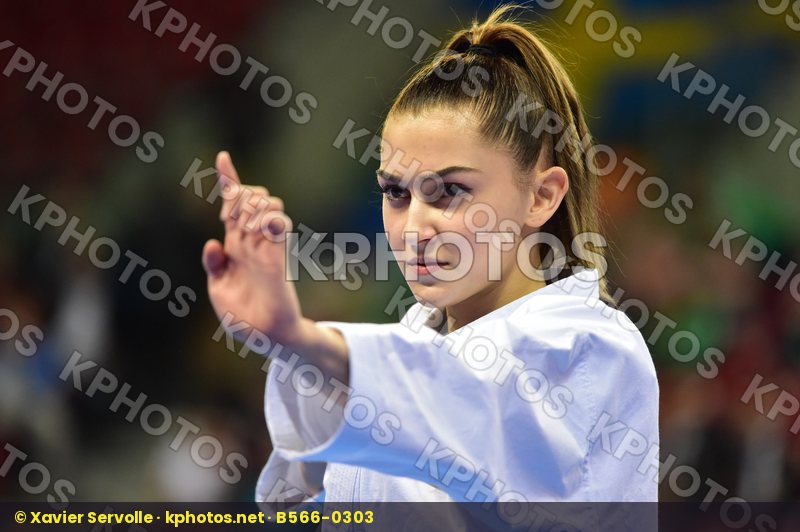Cadet kata female, France, Pons Lea