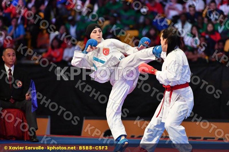 Demis Tugce Female kumite -55 kg Laaveri Sabina Sweden Turkey