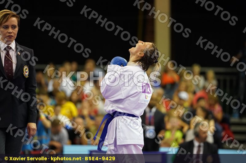 Female Kumite -50kg France Gold match Japan Miyahara Miho Recchia Alexandra