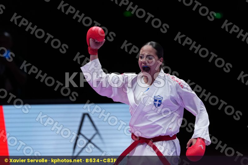 KYDONAKI KYRIAKI (GREECE) vs BULAY DARIIA (UKRAINE) in Female Kumite 68+ Kg - Final Bout
