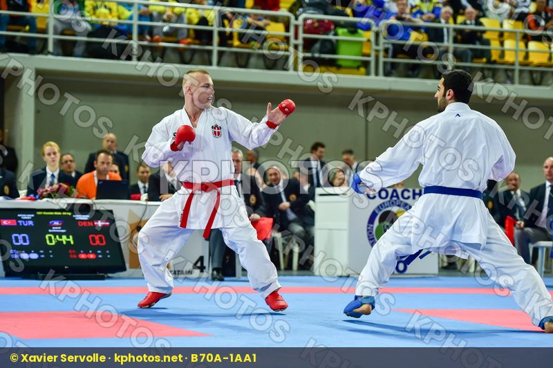 -84 Kg Aktas Ugur Budo Nord Denmark Korte Kevin Kumite Male Turk