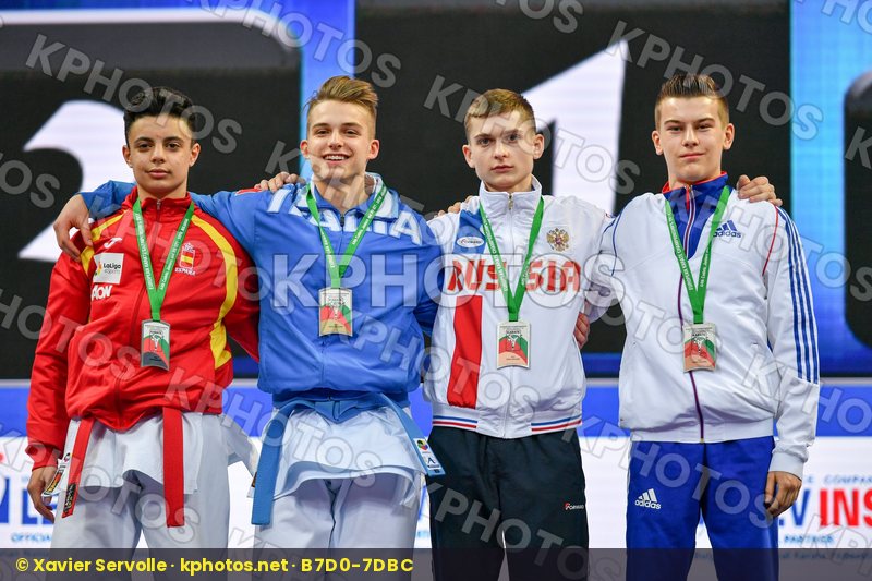Cadet kata male Cricco Alessandro France Italy Manzana Diaz Alej