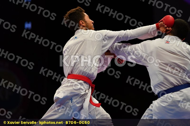 Ahmed Hmissa Cuerva mora Raul Male kumite -67 kg Spain Tunisia