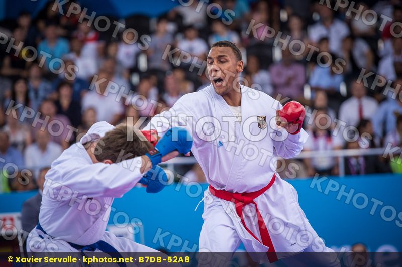 +84 kg Erkan Enes finals Germany Horne Jonathan kumite Turkey