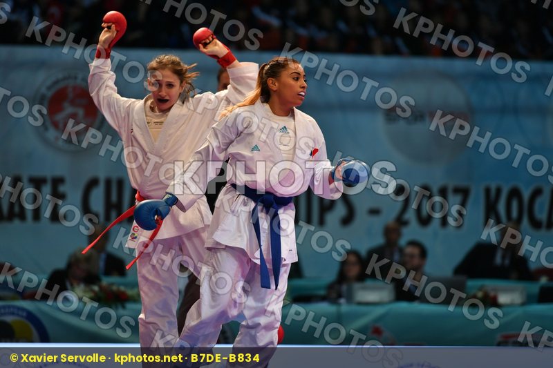 Female kumite -55 kg France Fyr of macedonia Georgieva Jovana Th
