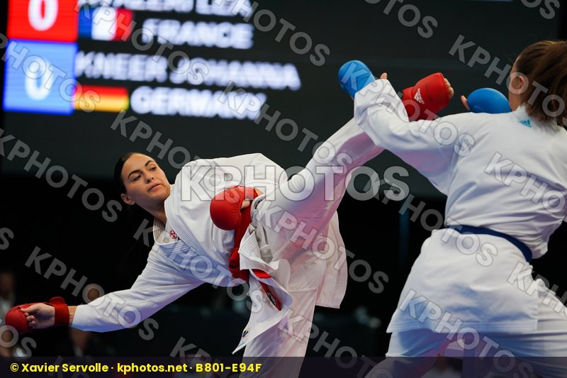 Avazeri Lea Female kumite -68 kg France Germany Kneer Johanna