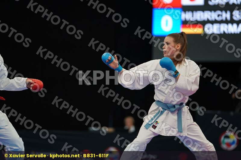 Female kumite -50 kg Germany Hubrich Shara Japan Miyahara Miho