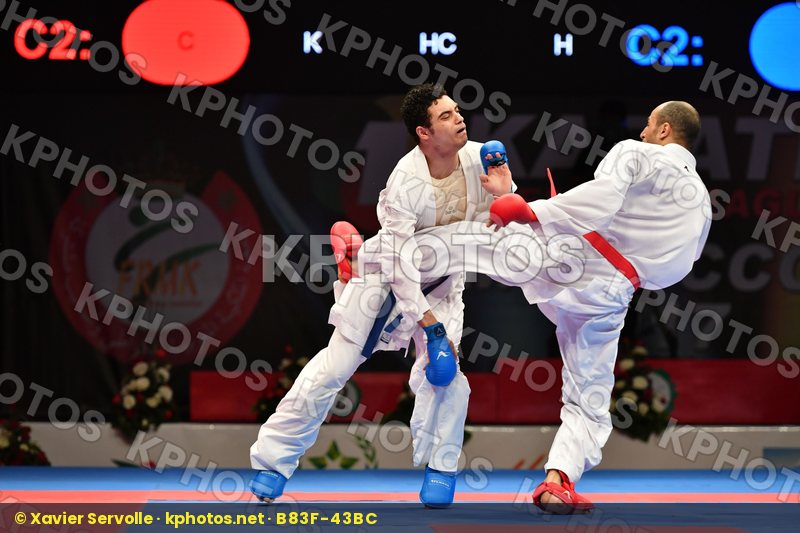 Egypt Elmasry Ahmed Male kumite -84 kg Morocco Oufkir Iliass