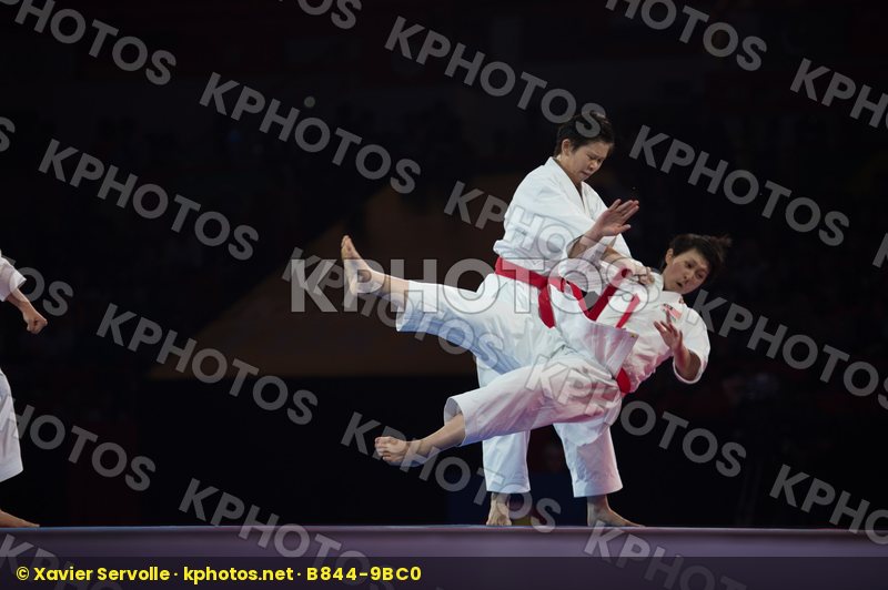 bunkai Dubai Female final kata Malaysia team