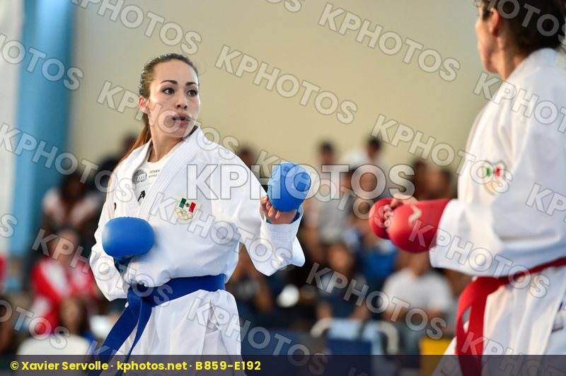 -61 Kg Arreola Merillela Female final Flores Paula Ivonne kumite