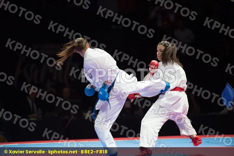 Austria Buchinger Alisa Female Kumite -68 Kg final Quirici Elena
