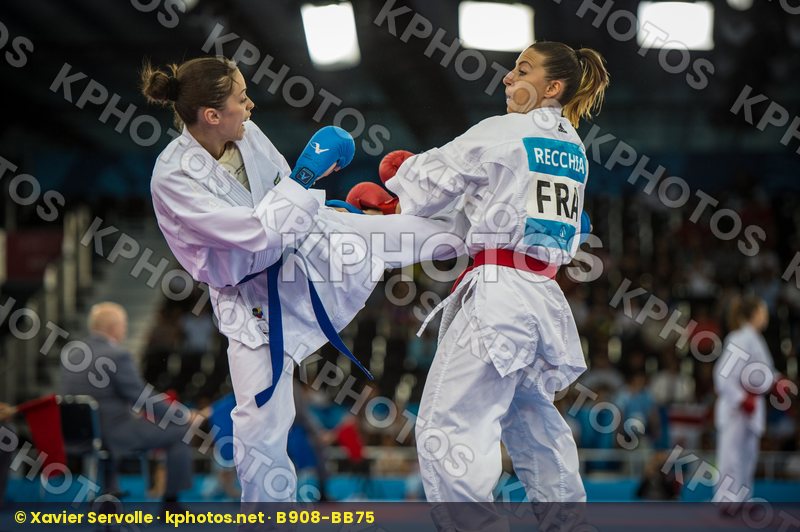 -50 kg day1 France Kryva Kateryna kumite qualification Recchia A