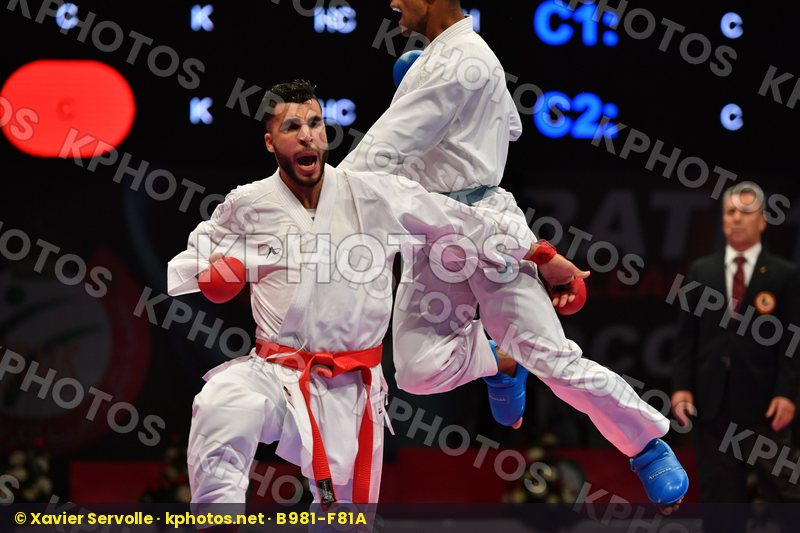 Hammi Ahmed Male kumite -75 kg Messaoudi Reda Morocco