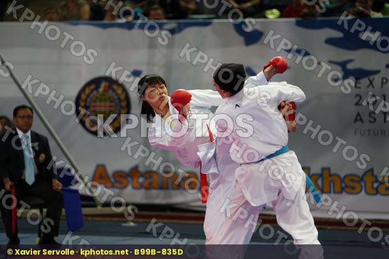 Chinese Taipei Female team kumite Iran  islamic republic of