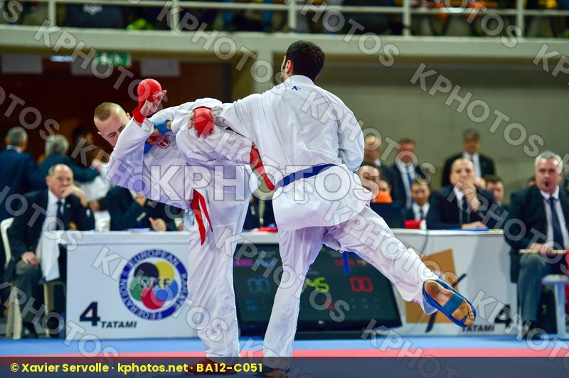 -84 Kg Aktas Ugur Budo Nord Denmark Korte Kevin Kumite Male Turk
