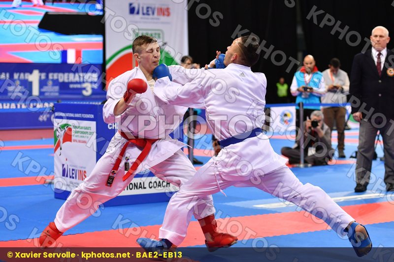Dacosta Steven France Ryaboshapko Kyrylo U21 kumite male -67 kg