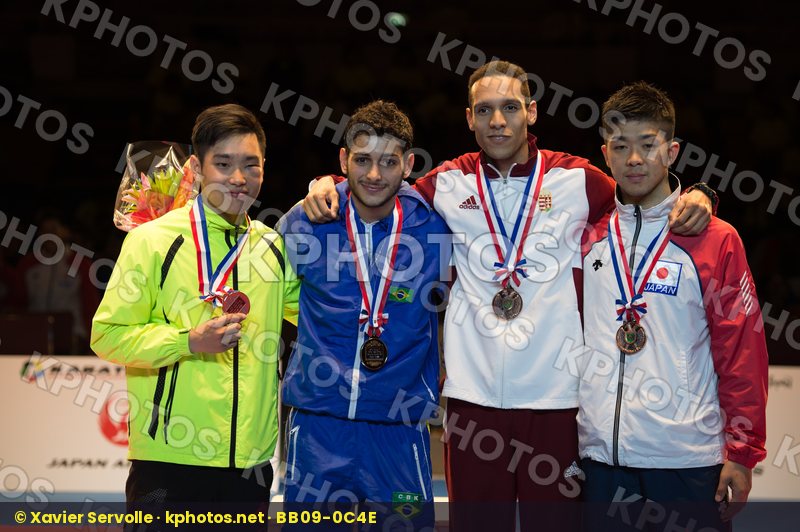 -67 kg Brazil Chinese Taipei Figueira Vinicius Hungary Japan pod