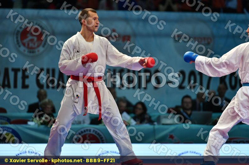 Eltemur Erman Latvia Male kumite -75 kg Sadikovs Ruslans Turkey
