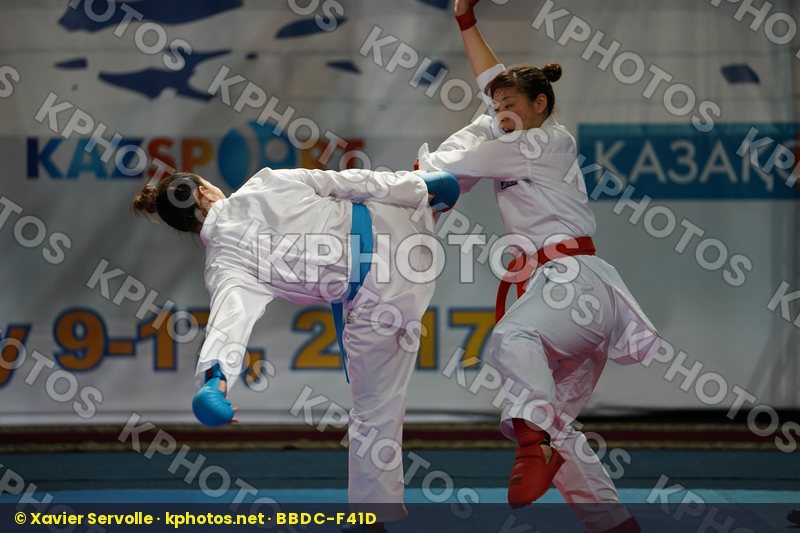 female kumite 68+ kg Japan Thi hong anh Nguyen Uekusa Ayumi Viet