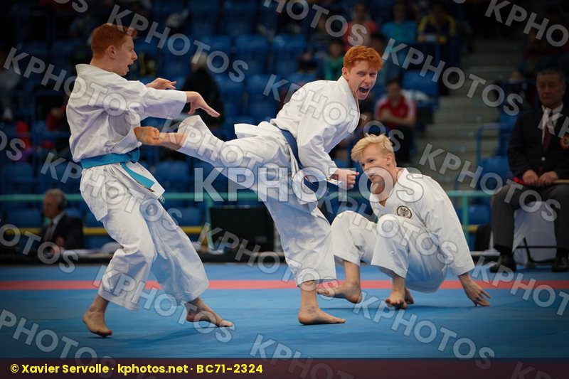 Austria Austria Austria Male team kata Unsu
