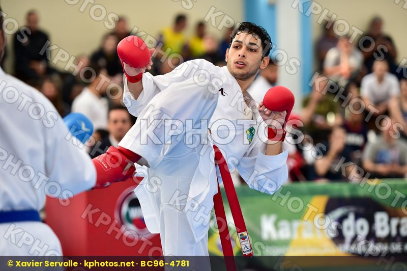 Brasil final kumite Male team Venezuela