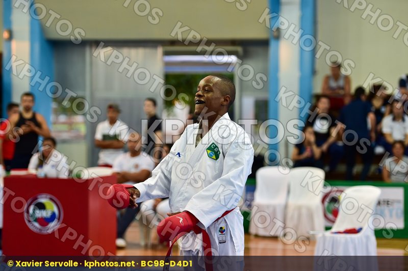 -75 Kg Brazil final kumite Male Nicastro Ochoa Alexander Rafael