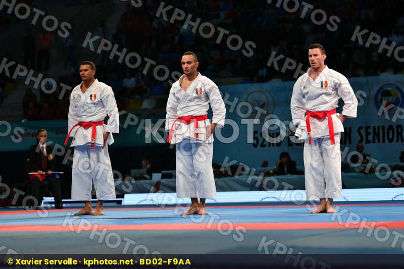 France France France Kanku sho Male team kata