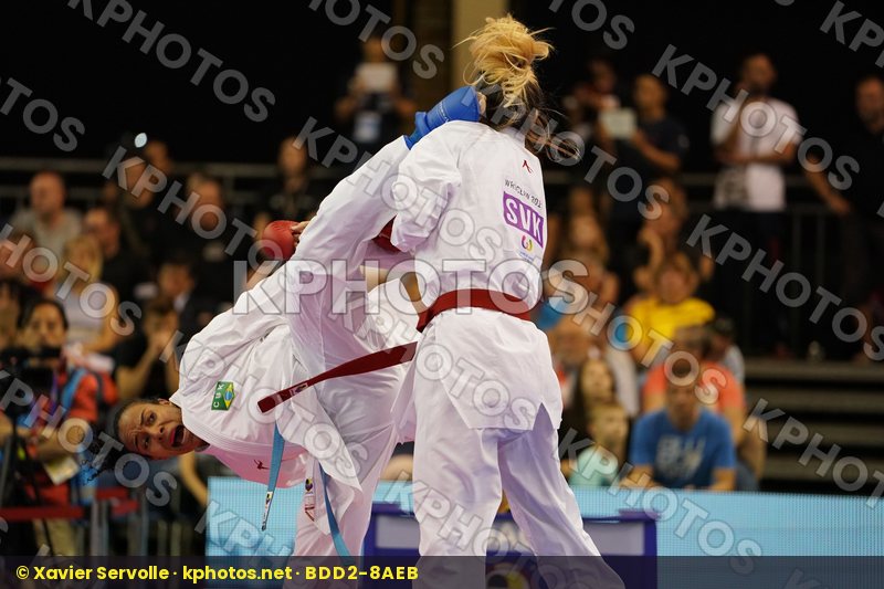 Brazil Female Kumite +68kg Rodrigues Isabela Slovakia Tatarova Dominika