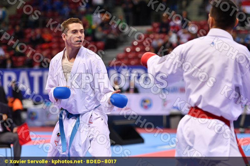 Belarus Turkey U21 kumite male 84+ kg Vodchyts Aliaksei Yamanogl