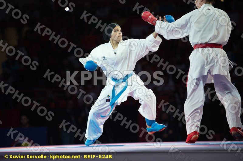 -50 Kg Austria Dubai Female final kumite Plank Bettina Radwan Ra