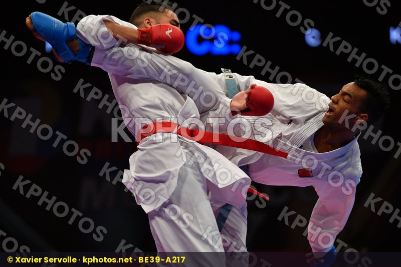 Hammi Ahmed Male kumite -75 kg Messaoudi Reda Morocco